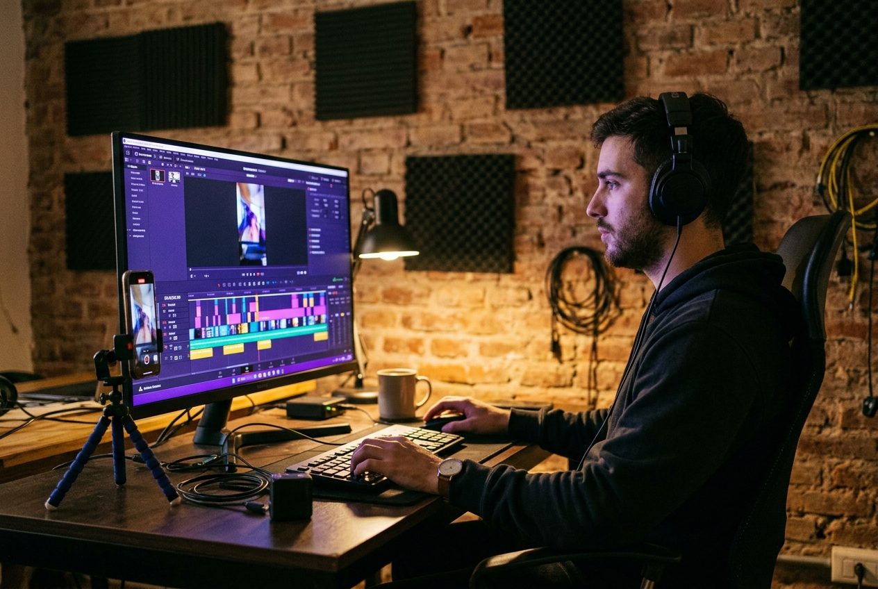 Edición de Video con IA para Reels, TikTok y Avatares