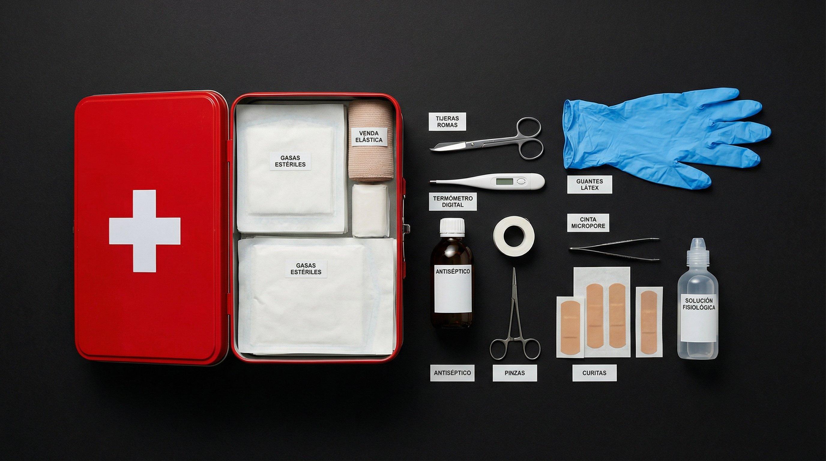 Botiquín de Primeros Auxilios Completo