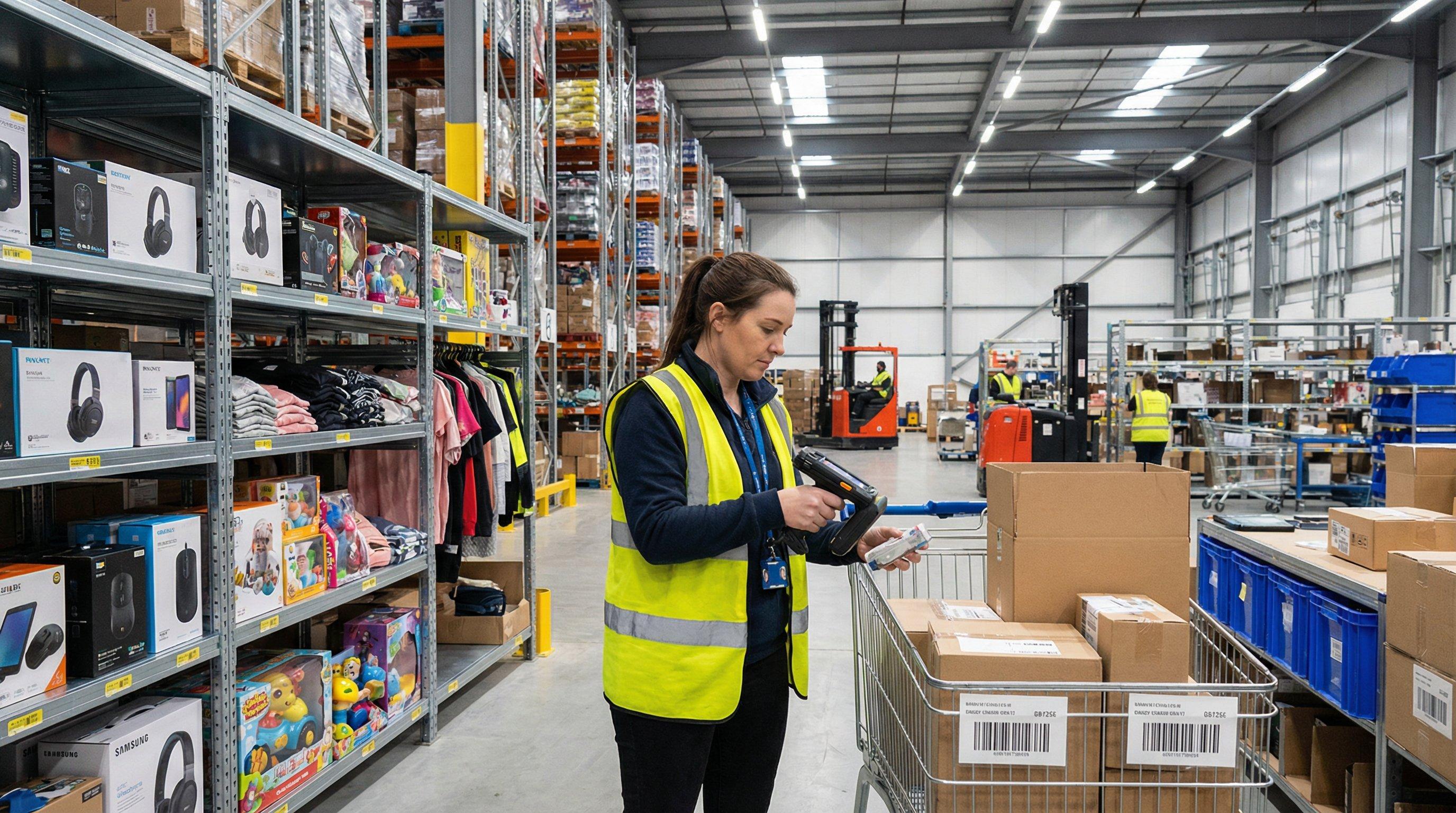 Picking con escáner RF