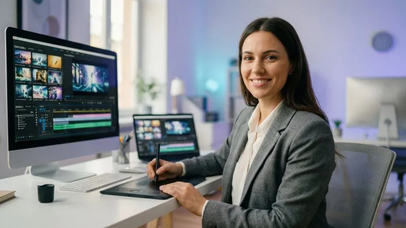 Creación de imágenes y videos con IA